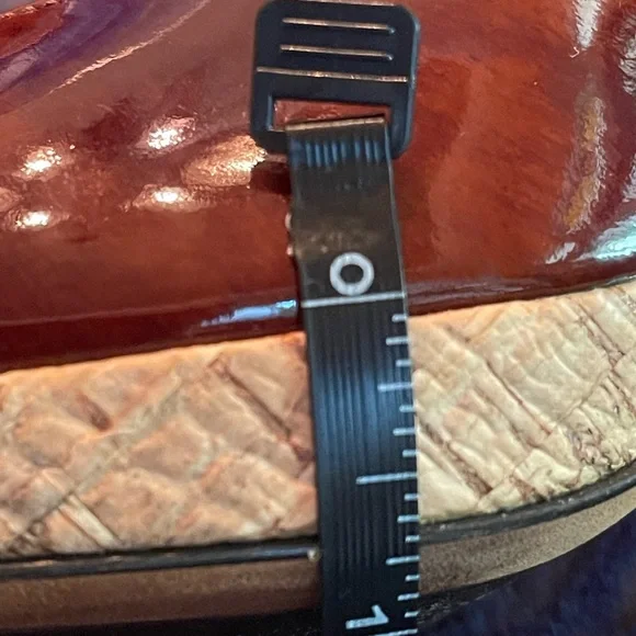 NEW Donald J Pliner Couture Brown Wedge Heels - Picture 4 of 6